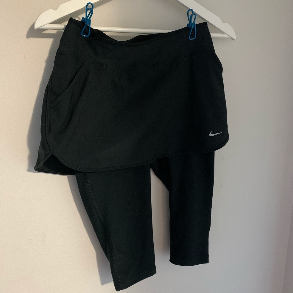 Black Nike Winter Running/Tennis Skirt